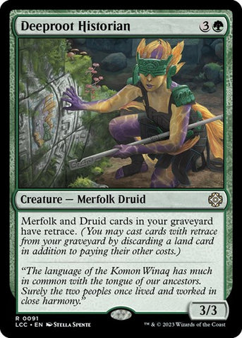 Deeproot Historian (Commander: The Lost Caverns of Ixalan) Near Mint