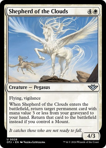 Shepherd of the Clouds (Outlaws of Thunder Junction) Near Mint