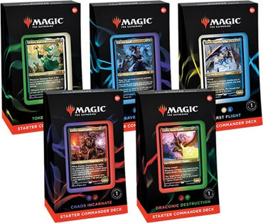 Starter Commander Deck Set of 5