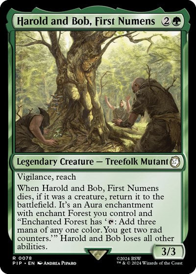 Harold and Bob, First Numens (Universes Beyond: Fallout) Near Mint