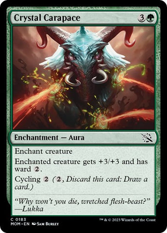 Crystal Carapace (March of the Machine) Near Mint Foil