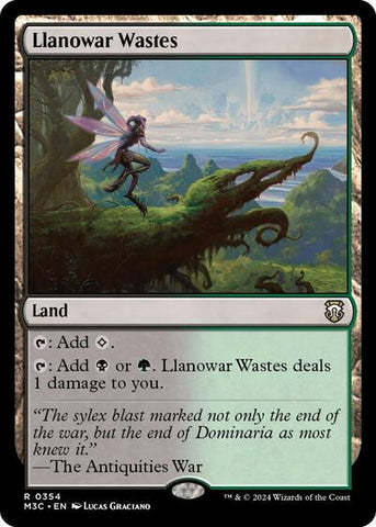 Llanowar Wastes (Commander: Modern Horizons 3) Near Mint