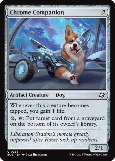 Chrome Companion (Edge of Eternities) Near Mint Foil