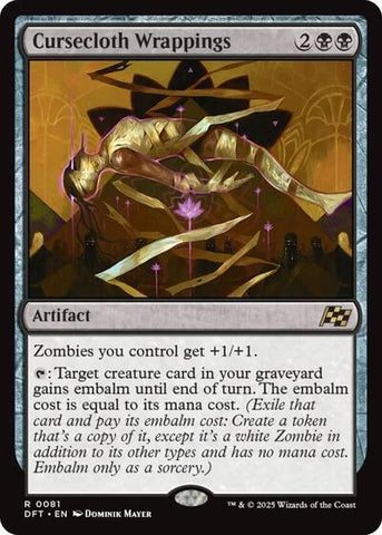 Cursecloth Wrappings (Aetherdrift) Near Mint