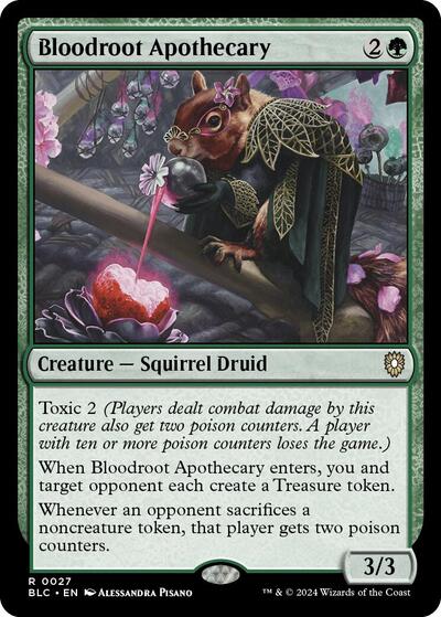 Bloodroot Apothecary (Commander: Bloomburrow) Near Mint