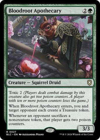 Bloodroot Apothecary (Commander: Bloomburrow) Near Mint