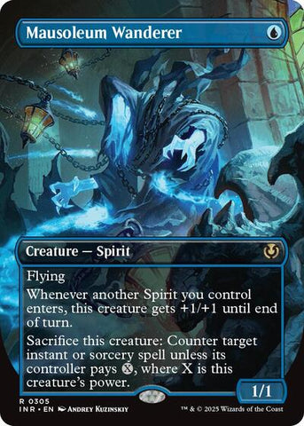 Mausoleum Wanderer (Borderless) (Innistrad Remastered) Near Mint
