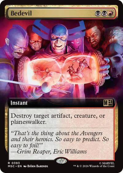 Bedevil (Extended Art) (Commander: Marvel Super Heroes) Near Mint