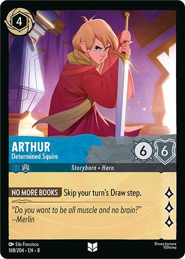 Arthur - Determined Squire (Reign of Jafar) Near Mint