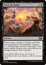 Back on Track (Aetherdrift) Near Mint Foil