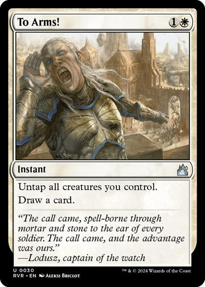 To Arms! (Ravnica Remastered) Near Mint Foil