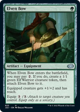 Elven Bow (Jumpstart 2022) Near Mint