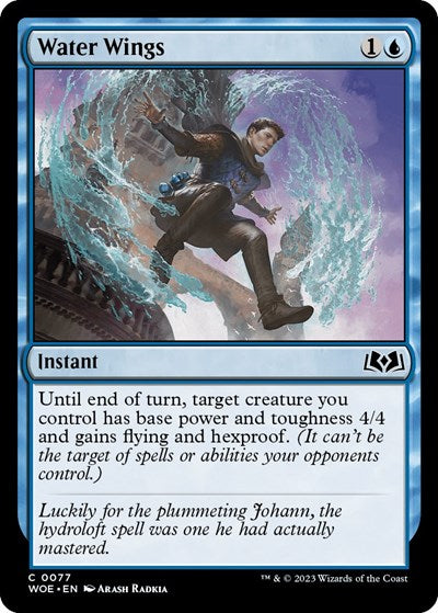 Water Wings (Wilds of Eldraine) Near Mint