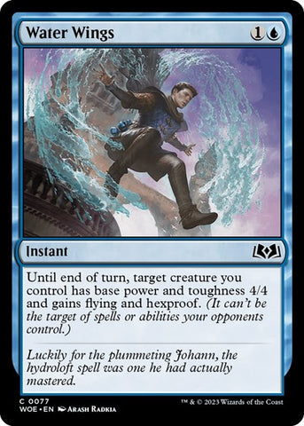 Water Wings (Wilds of Eldraine) Near Mint