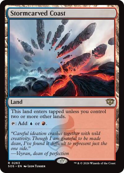 Stormcarved Coast (Secrets of Strixhaven) Near Mint