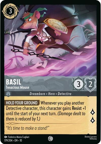 Basil - Tenacious Mouse (Whispers in the Well) Near Mint