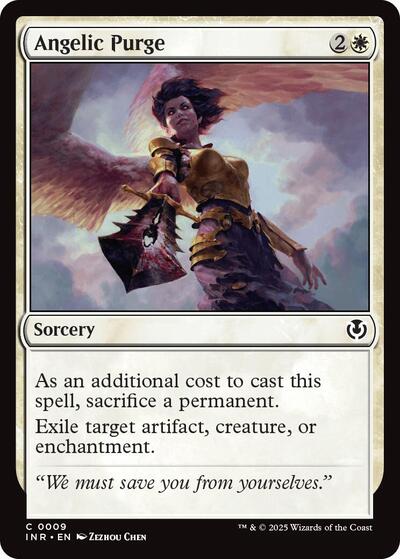 Angelic Purge (Innistrad Remastered) Near Mint Foil