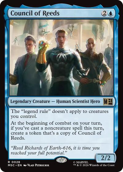 Council of Reeds (Commander: Marvel Super Heroes) Near Mint