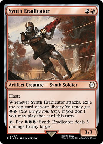 Synth Eradicator (Universes Beyond: Fallout) Near Mint