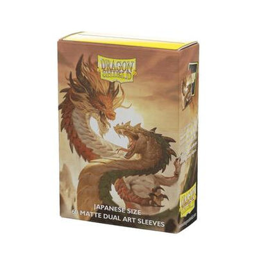 Dragon Shield Dual Matte: Japanese Art Sleeves Wood Snake 2025 (60-Pack) (Dragon Shield) New