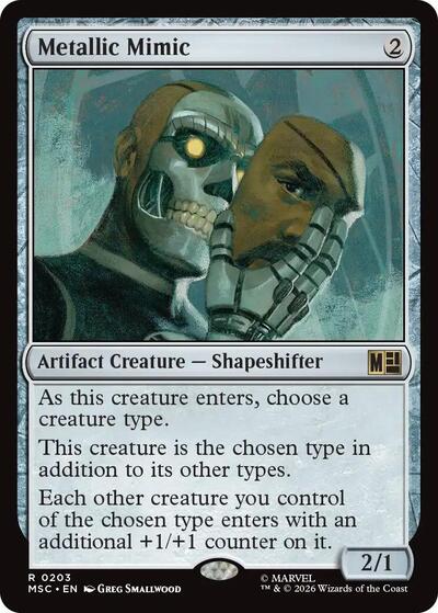 Metallic Mimic (Commander: Marvel Super Heroes) Near Mint