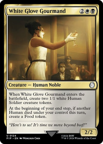 White Glove Gourmand (Universes Beyond: Fallout) Near Mint