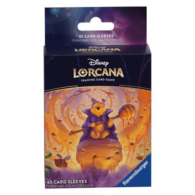 Disney Lorcana Card Sleeves Winnie the Pooh Hunny Wizard (65-Pack) (Ravensburger) New