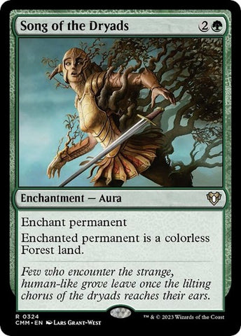 Song of the Dryads (Commander Masters) Near Mint