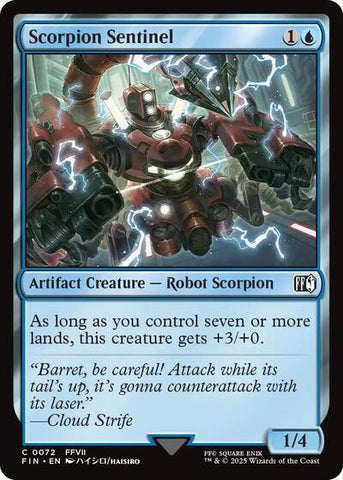 Scorpion Sentinel (Universes Beyond: FINAL FANTASY) Near Mint Foil