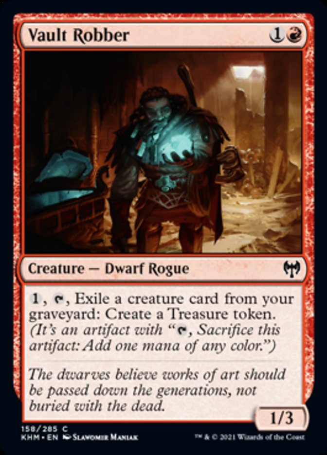 Vault Robber (Kaldheim) Near Mint Foil