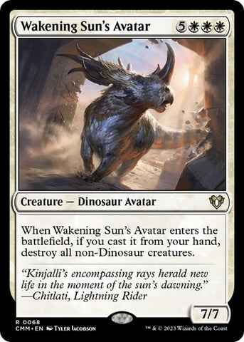 Wakening Sun's Avatar (Commander Masters) Near Mint