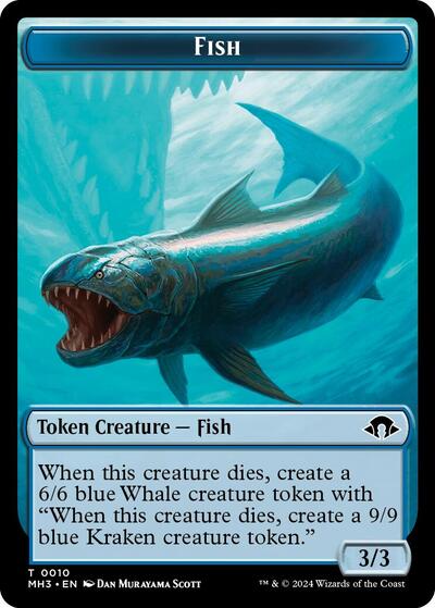Fish Token (Modern Horizons 3) Near Mint