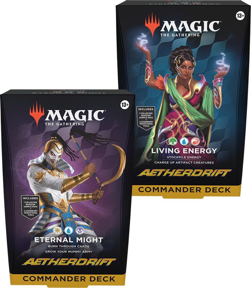 Aetherdrift Commander Decks [Set of 2]