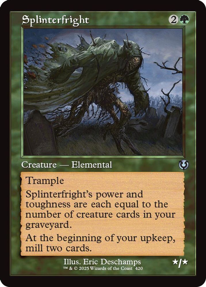 Splinterfright (Retro Frame)