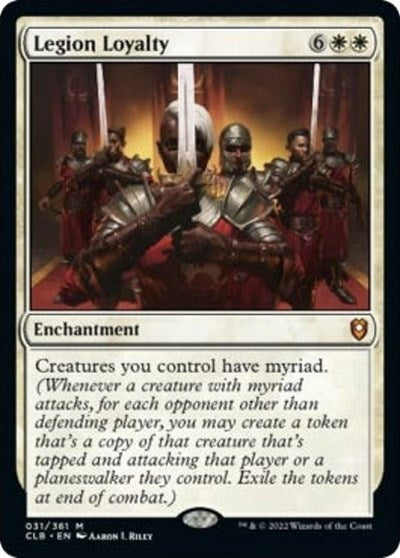 Legion Loyalty (Commander Legends: Battle for Baldur's Gate) Near Mint Foil