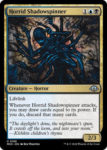 Horrid Shadowspinner (Modern Horizons 3) Near Mint Foil