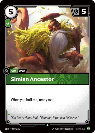 Simian Ancestor (Spiritforged) Near Mint