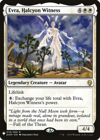 Evra, Halcyon Witness (Mystery Booster) Near Mint