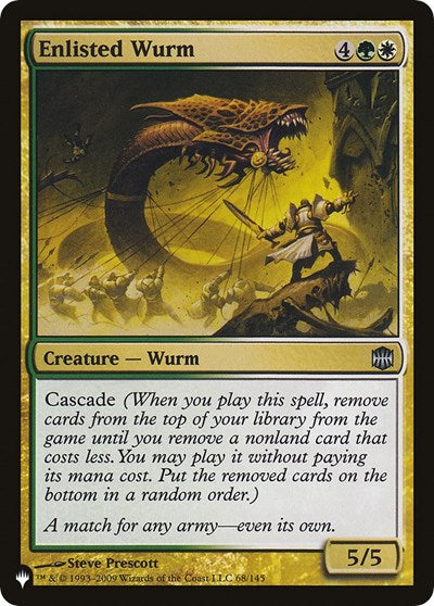 Enlisted Wurm (The List) Near Mint