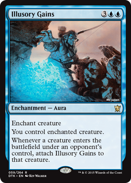 Illusory Gains (Dragons of Tarkir) Near Mint