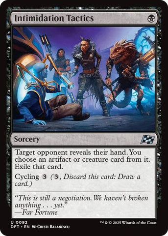 Intimidation Tactics (Aetherdrift) Near Mint