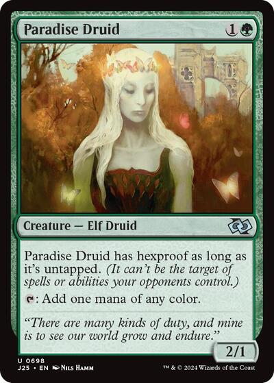 Paradise Druid (Foundations Jumpstart) Near Mint