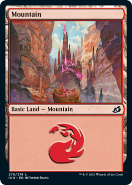 Mountain (270) (Ikoria: Lair of Behemoths) Near Mint Foil