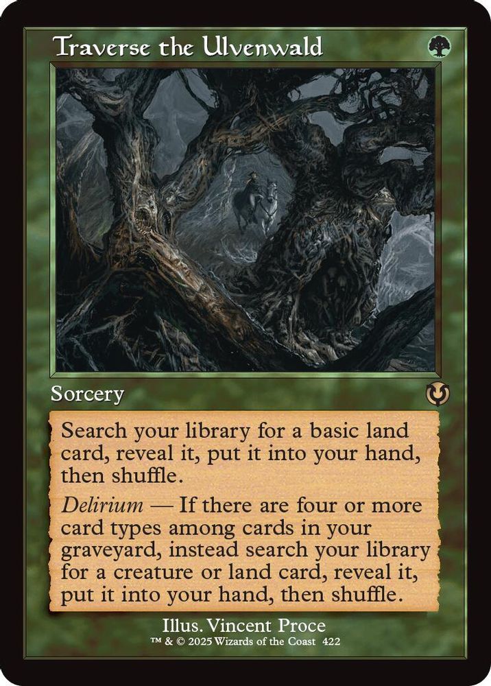 Traverse the Ulvenwald (Retro Frame)