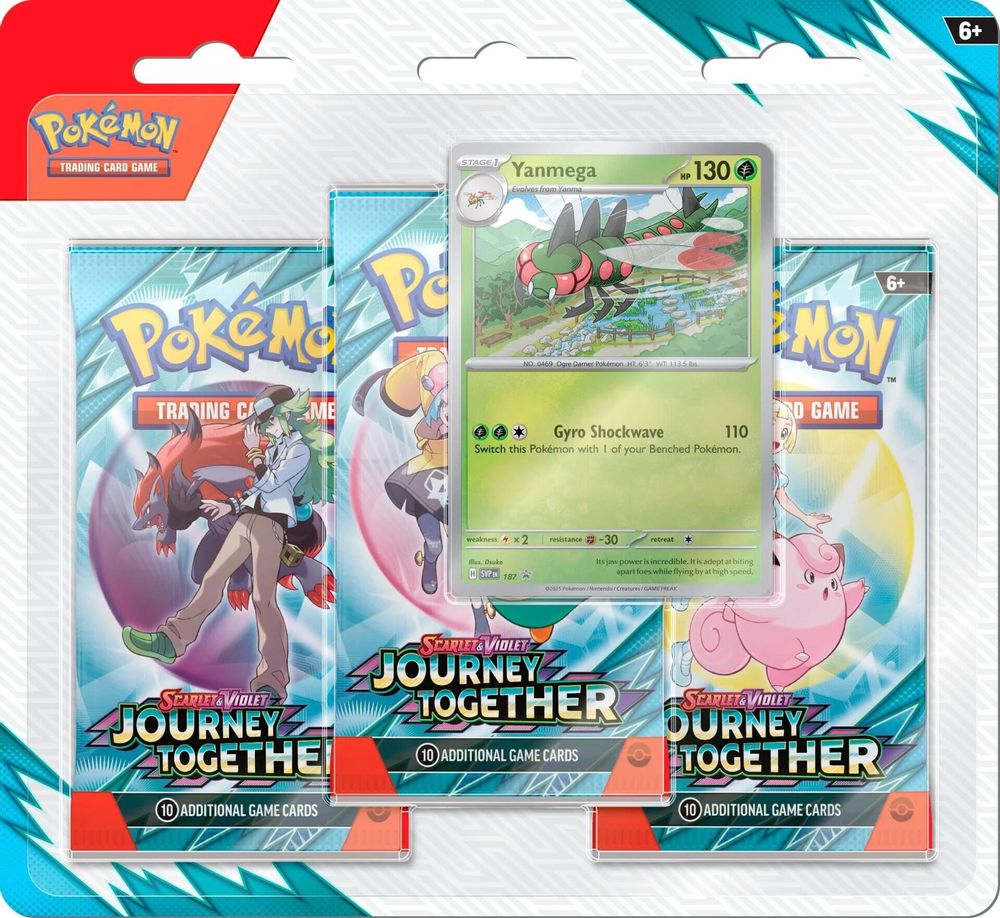 Journey Together 3 Pack Blister [Yanmega]