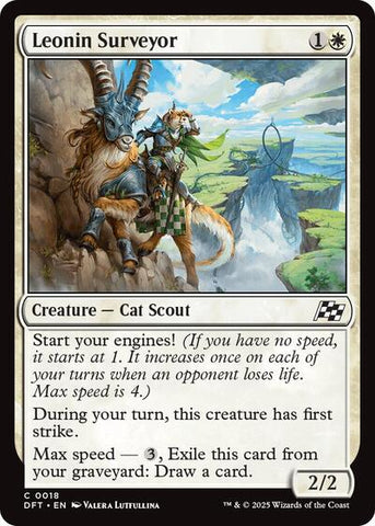Leonin Surveyor (Aetherdrift) Near Mint Foil