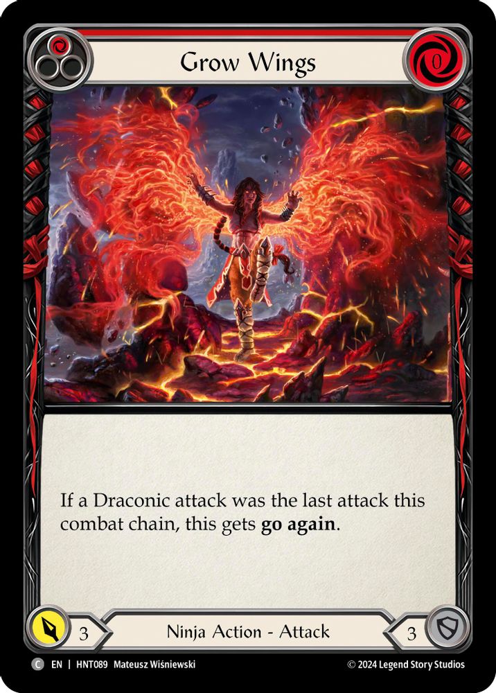 Grow Wings (Red)
