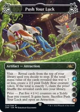 Push Your Luck (2-3-6) (Unfinity) Near Mint