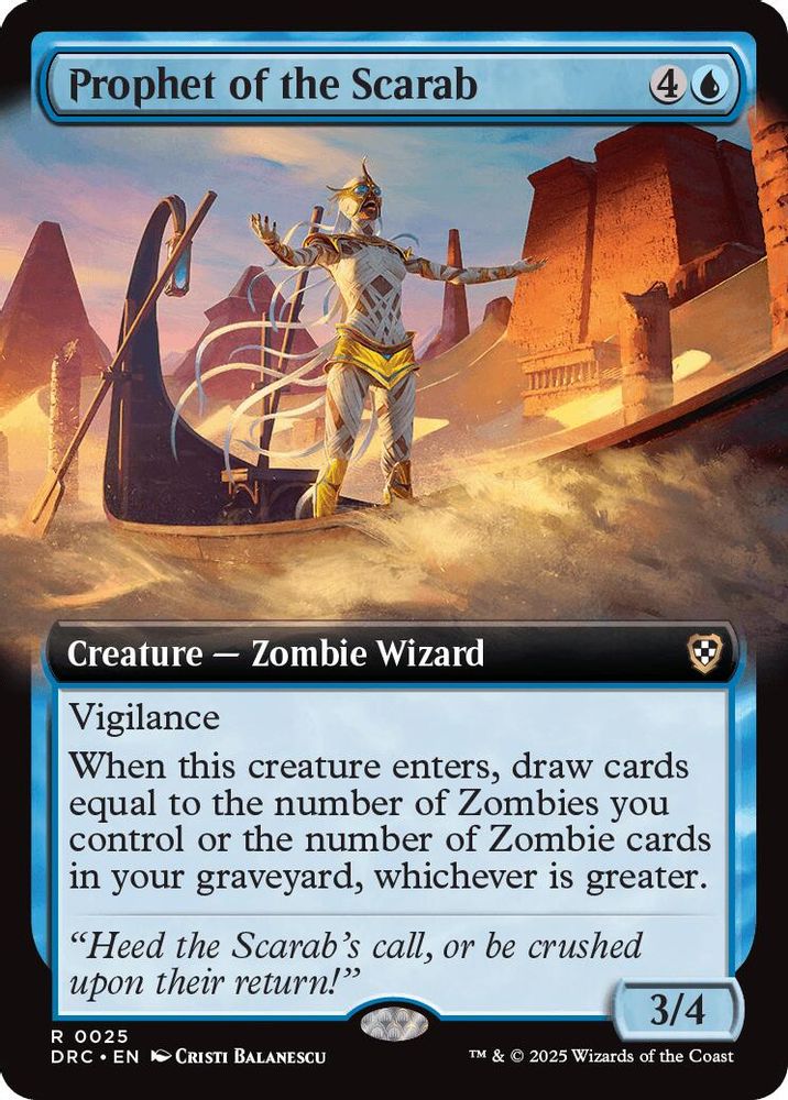 Prophet of the Scarab (Extended Art)