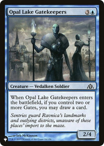 Opal Lake Gatekeepers (The List) Near Mint